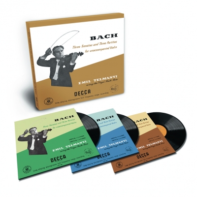 Emil Telmányi – Bach: Three Sonatas and Three Partitas for unaccompanied Violin