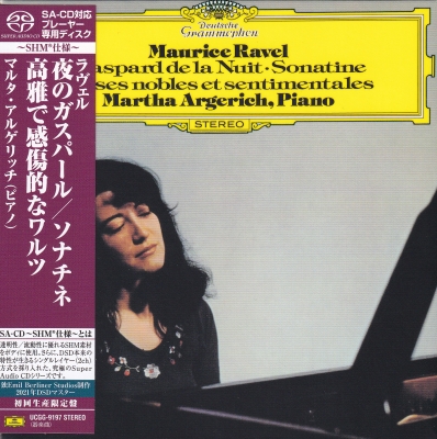 Martha Argerich – Maurice Ravel: Gaspard de la Nuit / Sonatine / Vales nobles et sentimentales