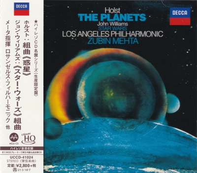 Zubin Mehta & Los Angeles Philharmonic – Holst: The Planets / John Williams: Star Wars